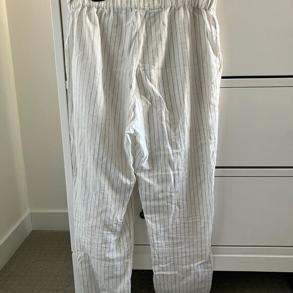 White linen pants - Size L - Picture 3 of 6